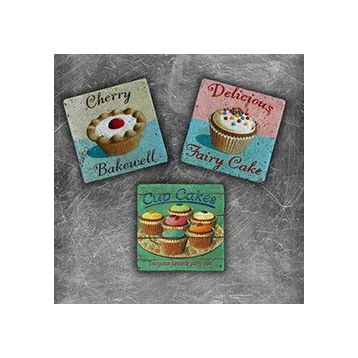 Oscar Stone Decor MG-053 3'lü Doğal Taş Magnet