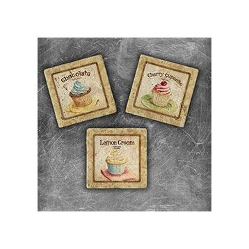Oscar Stone Decor MG-065 3'lü Doğal Taş Magnet