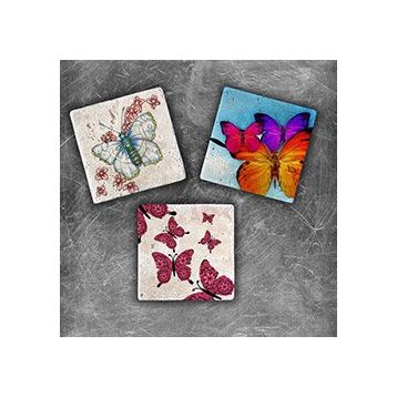 Oscar Stone Decor MG-067 3'lü Doğal Taş Magnet