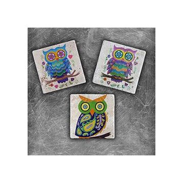 Oscar Stone Decor MG-077 3'lü Doğal Taş Magnet