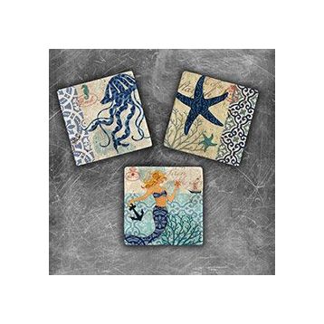 Oscar Stone Decor MG-085 3'lü Doğal Taş Magnet