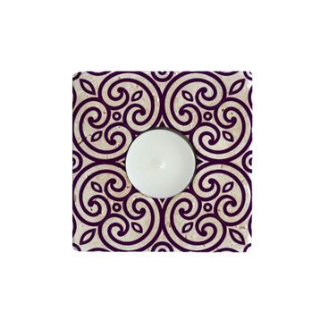 Oscar Stone Decor ML-015 Doğal Taş Mumluk