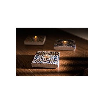 Oscar Stone Decor ML-053 Doğal Taş Mumluk