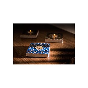 Oscar Stone Decor ML-076 Doğal Taş Mumluk