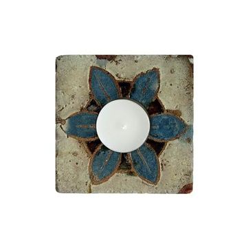 Oscar Stone Decor ML-079 Doğal Taş Mumluk