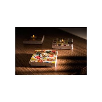 Oscar Stone Decor ML-088 Doğal Taş Mumluk