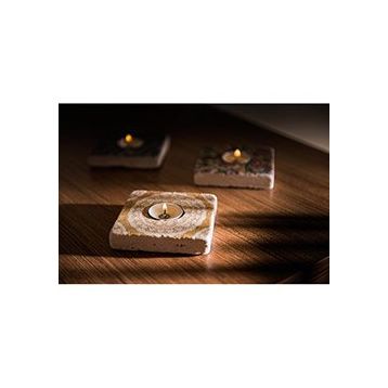 Oscar Stone Decor ML-103 Doğal Taş Mumluk