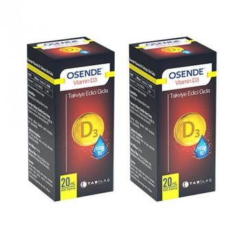 Osende Vitamin D3 1000 IU 2x20 ml Damla