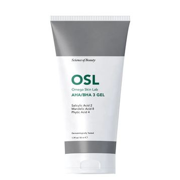 Osl Omega Skin Lab AHA/BHA 3 Gel 50 ml Yağlı ve Gözenekli Ciltler için Sebum Düzenleyici Jel