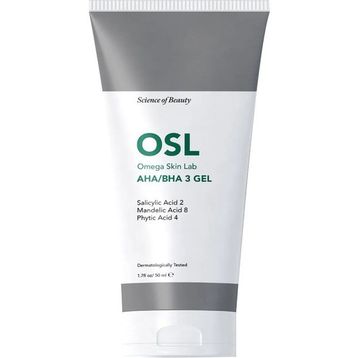 Osl Omega Skin Lab AHA/BHA 3 Gel 50 ml Yağlı ve Gözenekli Ciltler için Sebum Düzenleyici Jel