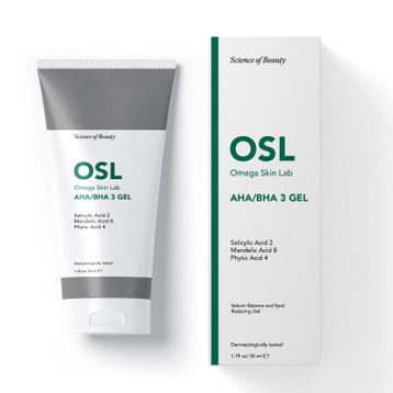Osl Omega Skin Lab AHA/BHA 3 Gel 50 ml Yağlı ve Gözenekli Ciltler için Sebum Düzenleyici Jel