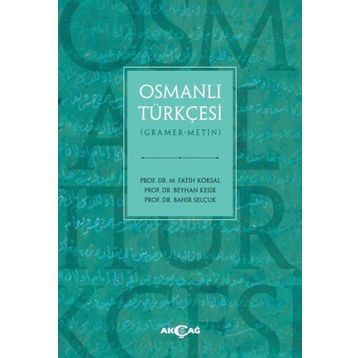 Osmanlı Türkçesi Akçağ Yayınları