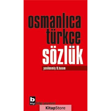 OSMANLICA TÜRKÇE SÖZLÜK - AHMET TEVFIK KÜFLÜ