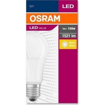Osram 13 W Sarı Klasik E27 Duy 3'lü Led Ampul