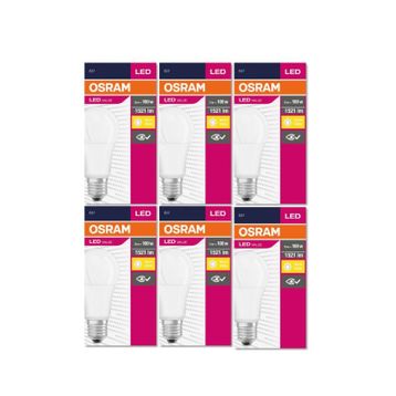 Osram 1521LM E27 Sarı Işık 6'lı Led Ampul