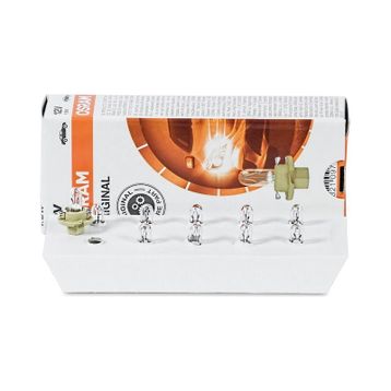 Osram 2452 MFX6 10X 12V 1.5W Bej Soketli 10 Adet Gösterge Kadran Ampulü
