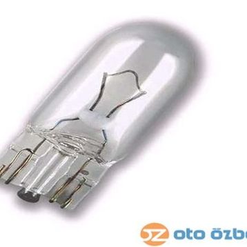 Osram 2825 12V 5W Büyük Dipsiz Park T10 Ampul