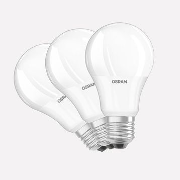 Osram 6 W Sarı Klasik E27 Duy 3'lü Led Ampul
