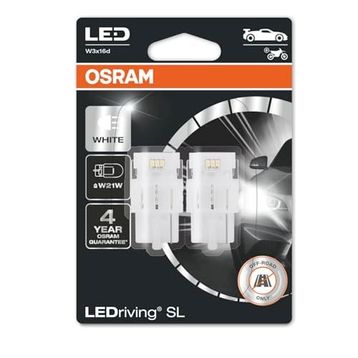 Osram 7505DWP 12V 1 Takım 2 Adet T20 Dipsiz Tek Devreli Beyaz Led Ampul