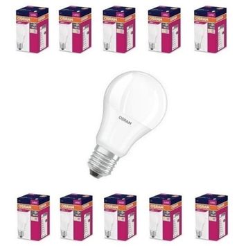 Osram 8.5W E27 Beyaz Işık 6500K 10'lu Led Ampul