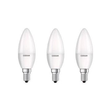Osram B404 E-14 Led Value Classic 4.9W Beyaz Işık Duy 3'lü Mum Ampul