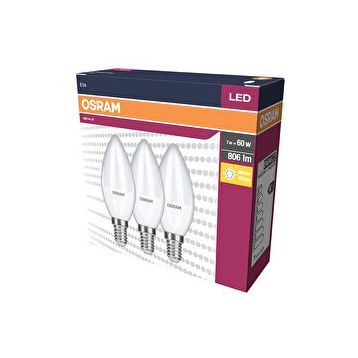 Osram B60 3'lü Led Ampul