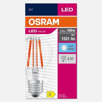 Osram CLA100 FIL 11 W Beyaz E27 Led Ampul