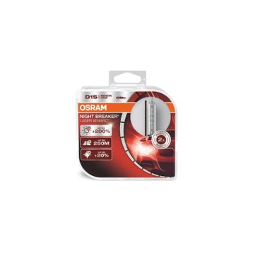 Osram D1S Night Breaker %200 Parlak Işık 2 Adet Laser Xenon Ampul
