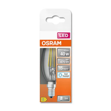 Osram Filament E14 B40 4W/65K 470 Lm Şeffaf Ampül