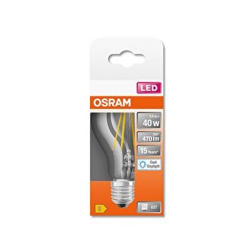 Osram Filament E27 A60 4W/65K Şeffaf Ampül