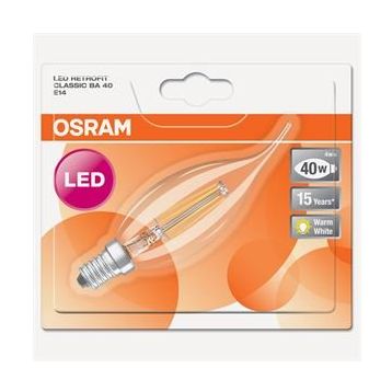 Osram Filament Kıvrık Mum Ampul