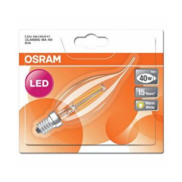 Osram Filament Kıvrık Mum Ampul