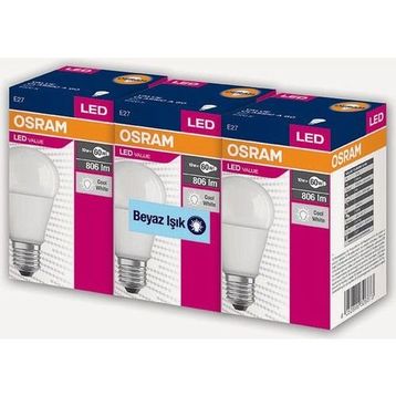 Osram Led Value Ampul 8.5 W Beyaz Işık