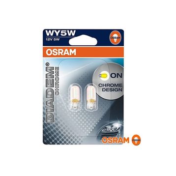 Osram WY5W 12V 5W 2 Adet Ampul Diadem Chrome T10 Dipsiz Ampul