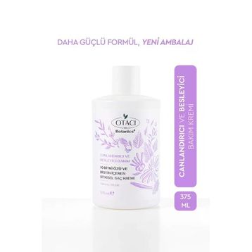 Otacı Botanics Canlandırıcı 10 Bitki ve Biotin 375 ml Bitkisel Saç Bakım Kremi