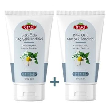 Otacı Orta ve Sert Bitkisel 2x150 ml Saç Şekillendirici
