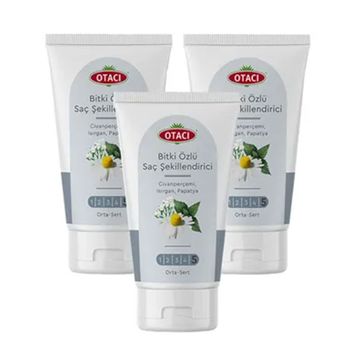 Otacı Orta ve Sert Bitkisel 3x150 ml Saç Şekillendirici