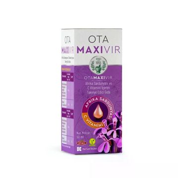 Otacı Ota Maxivir Afrika Sardunyası C Vitamini 50 ml Damla