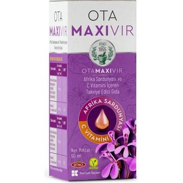 Otacı Ota Maxivir Afrika Sardunyası C Vitamini 50 ml Damla