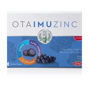 Otacı Otaimuzinc Kara Mürver 16 Pastil