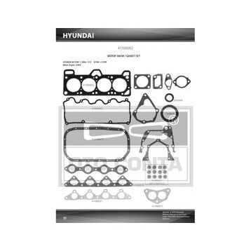 Otoconta 41500002 Keçeli Hyundai Accent 1.3 12 V Takım Contası