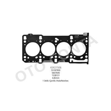 Otoconta 42427506 Palio-Albea-Doblo-Corsa-Astra-Combo 1.3 Mjtd 0.82 mm Silindir Kapak Contası