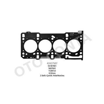 Otoconta 42427507 0.92 mm Palio-Albea-Doblo-Corsa-Astra-Combo 1.3 Mjtd Silindir Kapak Contası