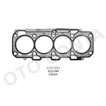 Otoconta 42427605 0.82 mm Doblo-Linea-Bravo II 1.6 Dmtj 16V 198 A2.000-263 A3.000 Silindir Kapak Contası