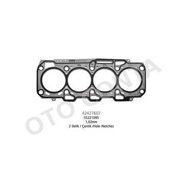 Otoconta 42427607 1.02 mm Doblo-Linea-Bravo II 1.6 Dmtj 16V 198 A2.000-263 A3.000 Silindir Kapak Contası