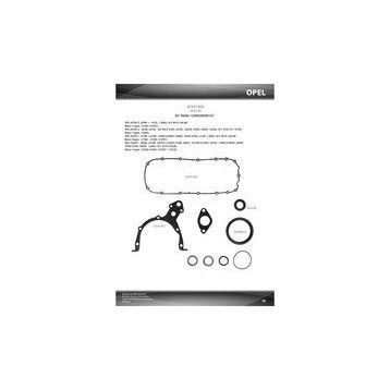 Otoconta 42447404 Astra G-Astra F-Corsa B-Vectra B 1.4-1.6 16V XE/Ecotech Keçeli Alt Takım Contası