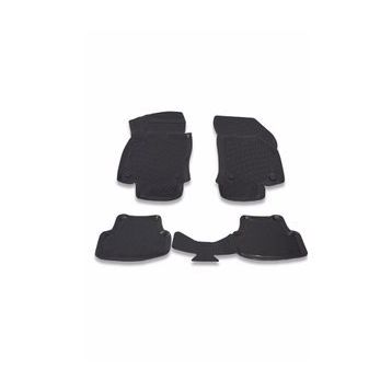 OtoLine Audi A1 2020 Model Siyah 4D Havuzlu Paspas
