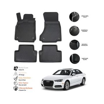 OtoLine Audi A4 2016 Sonrası 3D Havuzlu Paspas