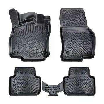 OtoLine Audi Q3 2022 Model 4D Havuzlu Paspas