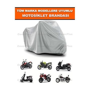 OtoLine Coverplus Tüm Modellere Uyumlu Motosiklet Brandası Motor Branda